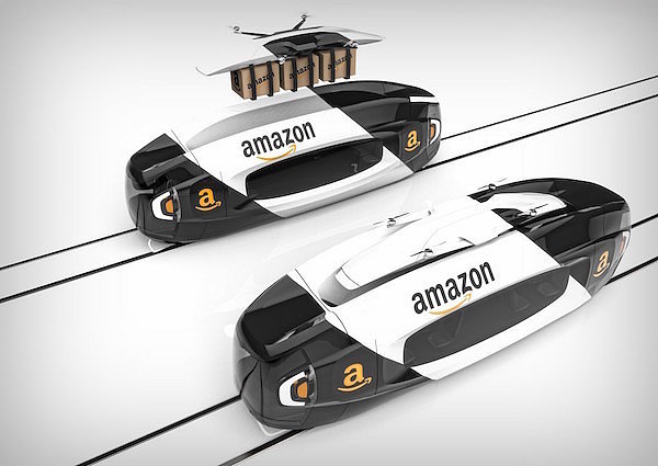 UAV，Amazon，online shopping，logistics，Concept technology，